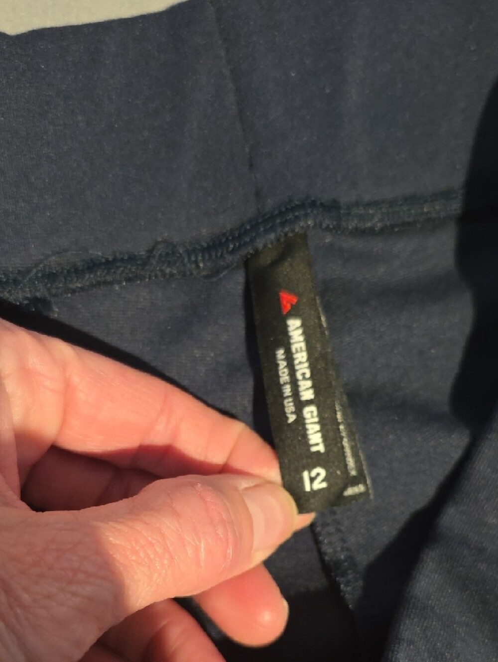 American Giant Navy Skinny Pants - Picture 2 of 8